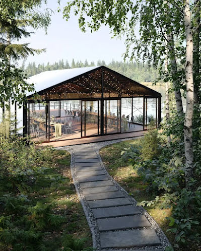 Веранда на воде в «Онегин» фотография № 1