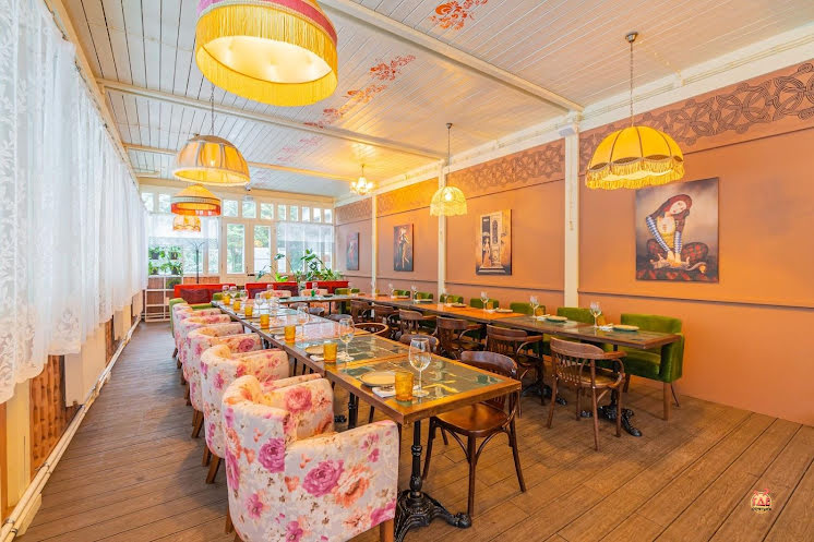 Зал "Зимняя веранда" в «Askaneli» фотография №15