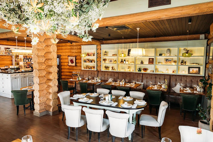 Каминный зал в «Дача» фотография №10