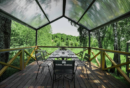 Беседки у шатра Omega в Беседки у шатра Omega