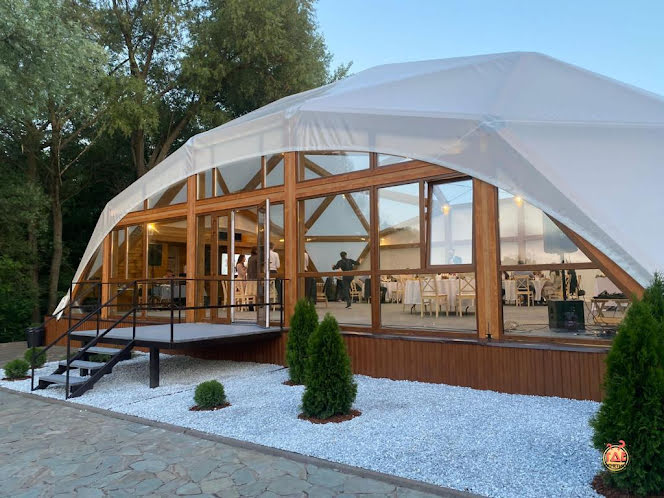 Большой шатер (шатер №1) в «Хотим Едим» фотография №11