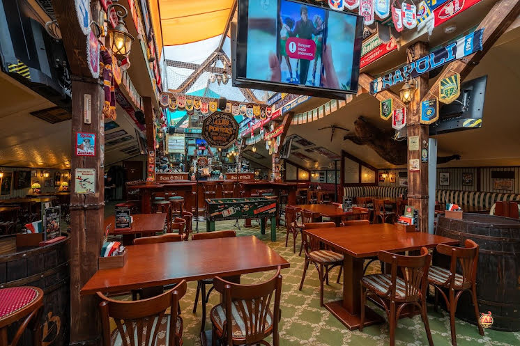 Зал ресторана  в «Шон О'Нилл» фотография №13