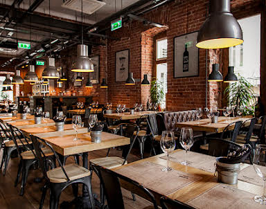  ресторан Хлеб и вино на Тверской