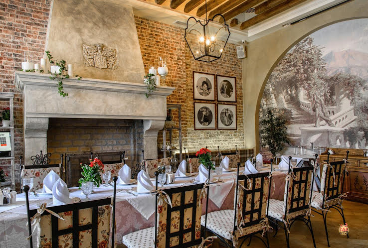 Зал «Каминный»  в «Villa Pasta на Большой Дмитровке» фотография №7