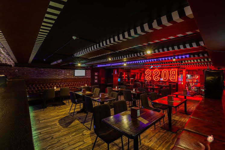 Зал ресторана  в «Небар на Мясницкой» фотография №15