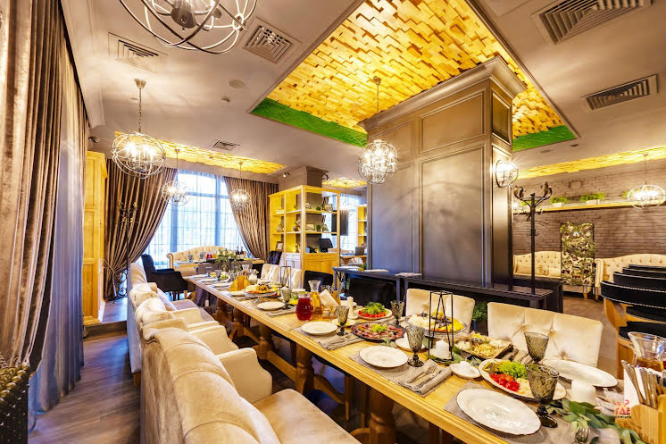 Основной зал в «Бутик отель и ресторан «Столица»» фотография №1