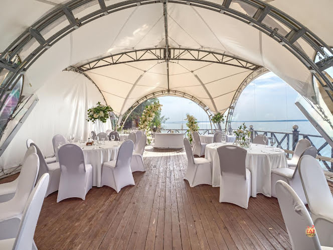 Шатер на воде в «Акватория» фотография №6