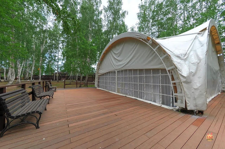 Малый банкетный шатер в «Белая лошадь» фотография №6