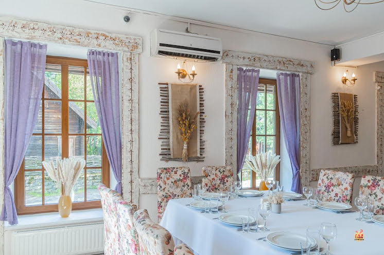 Каминный зал ресторана "Черемша" в «Старая Мельница» фотография №17