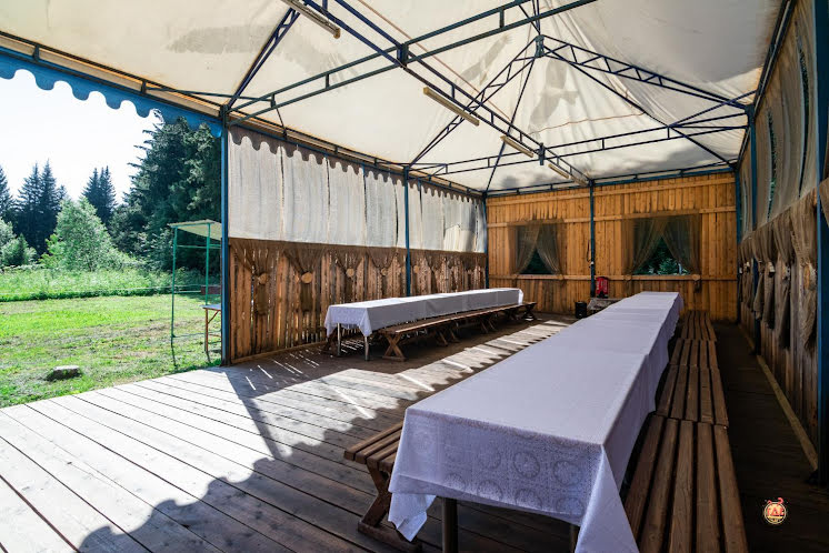 Шатер «Эковеранда» в «Зорька» фотография №4