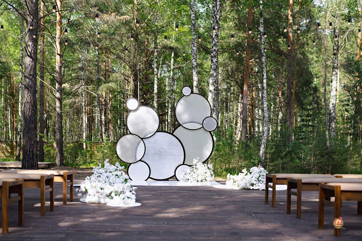 Площадка для выездной церемонии в «Ресторан Лесной» фотография №5