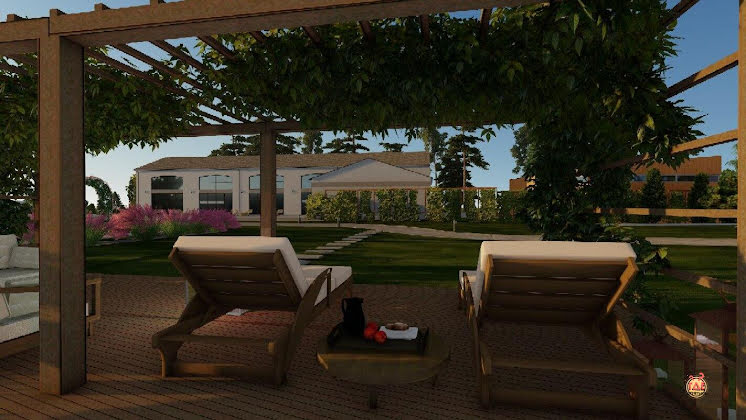 Основной зал в «Амбар Усадьба» фотография №8