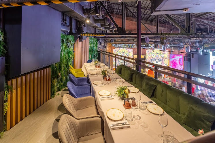 2 этаж, вип зона №2  в «Bla Bla Bar» фотография №6