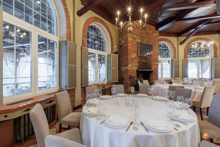 Каминный зал в «Шале Березка Новогорск» фотография №1