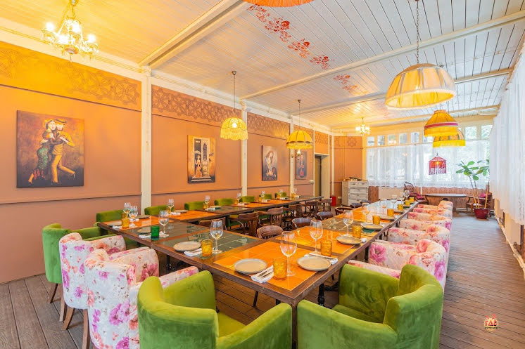 Зал "Зимняя веранда" в «Askaneli» фотография №6