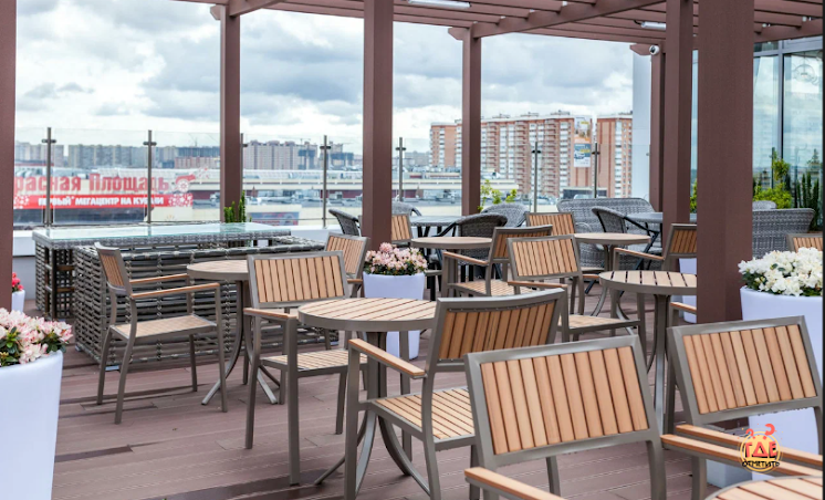 Летняя терраса в «Nebo» фотография №1