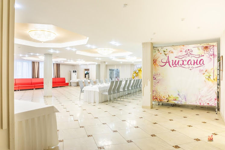 Большой банкетный зал в «Ашхана на Западной» фотография №13