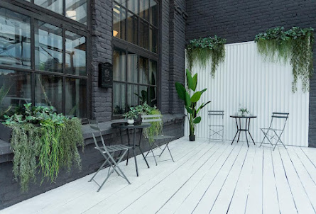  Веранда на улице в  Веранда на улице