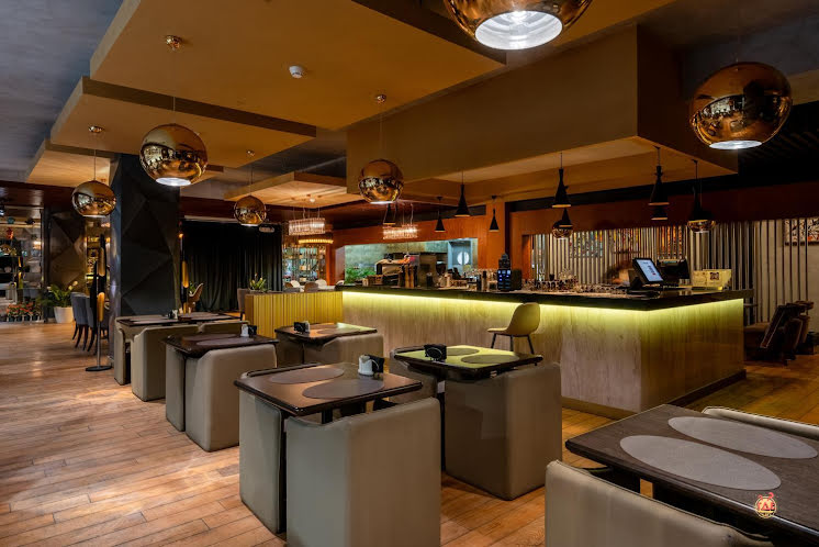 Зал ресторана в «Атмосфера» фотография №4