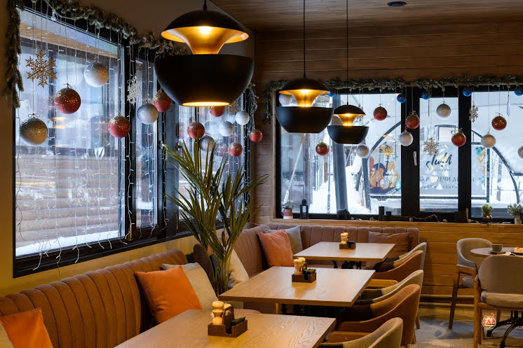 Основной зал в «Jazz and Meat» фотография №3