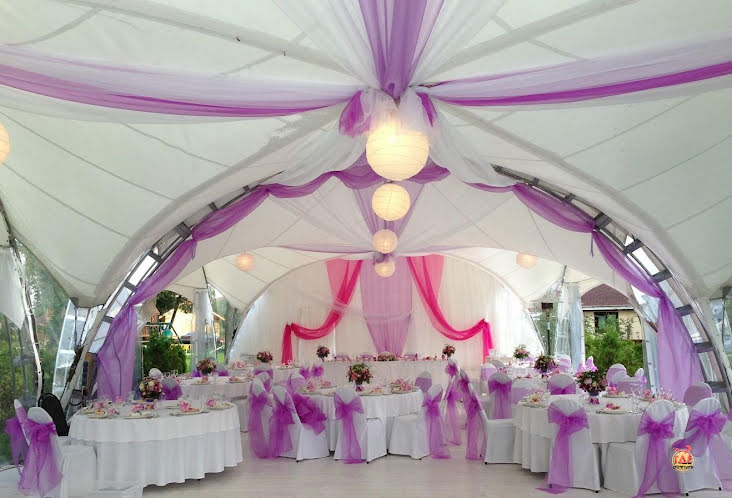 Большой шатёр в «Рыболовная усадьба - Парк-отель Остров» фотография №4