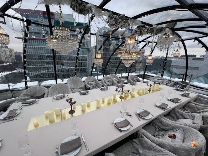 Иглу стеклянная  в «Сытый лось на Кунцево» фотография №3