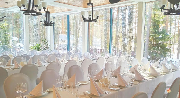 Панорамный зал в «Озёрный» фотография №7