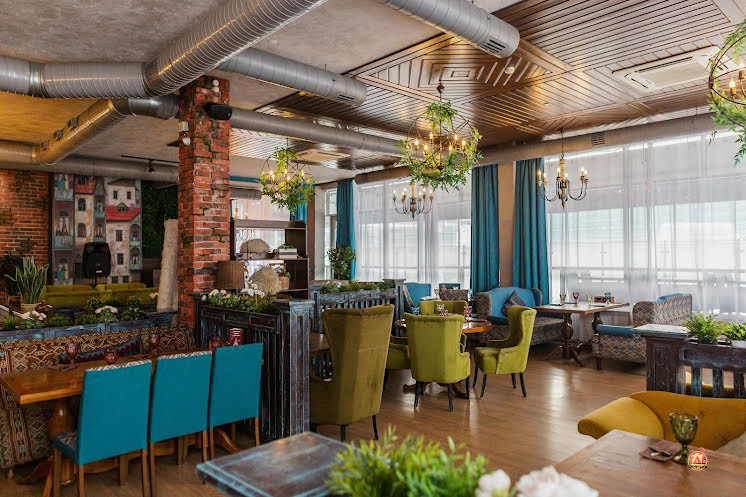 Основной зал в «Мимино» фотография №4