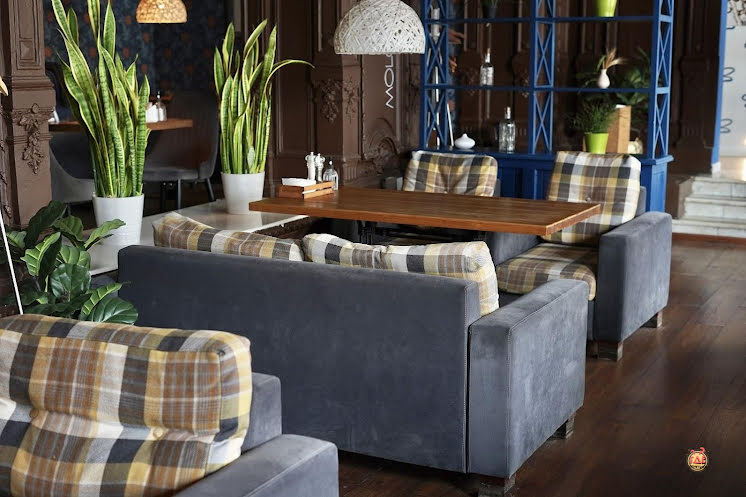 Зал на 1 этаже  в «Moloko на Алексеевской» фотография №4