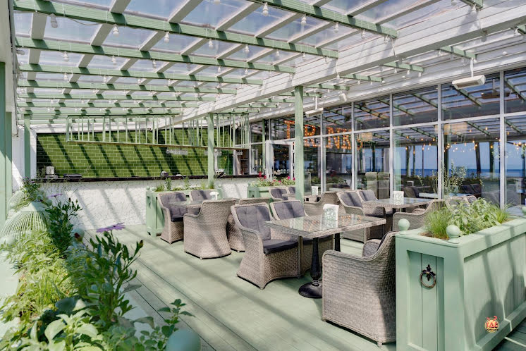 Летняя крытая терраса в «Villa Verde» фотография №9