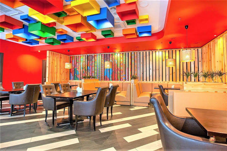 Основной зал в «Dhaba» фотография №7