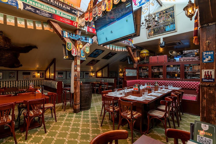 Зал ресторана  в «Шон О'Нилл» фотография №14