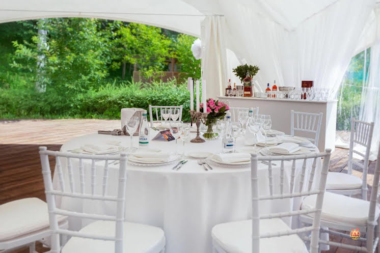 Большой шатер в «Яхт-клуб «Парк Рублёво»» фотография №5