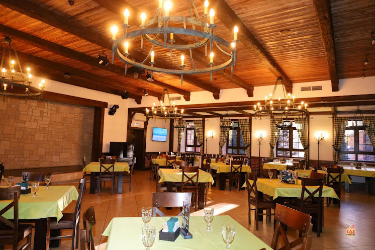 Основной зал ресторана  в «Русская охота» фотография №11