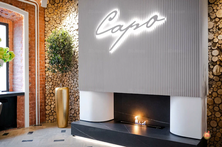 Каминный зал в «Capo» фотография №14