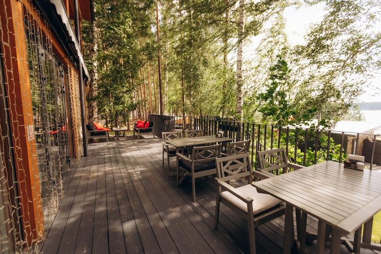 Ресторан с терассой в «Берег» фотография №12