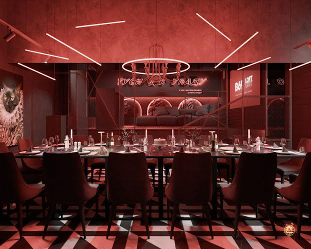 Лофт «Красная комната» в «В69» фотография №1