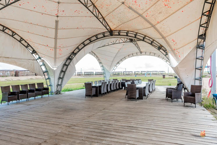 Летний шатер в «Белый парус» фотография №2