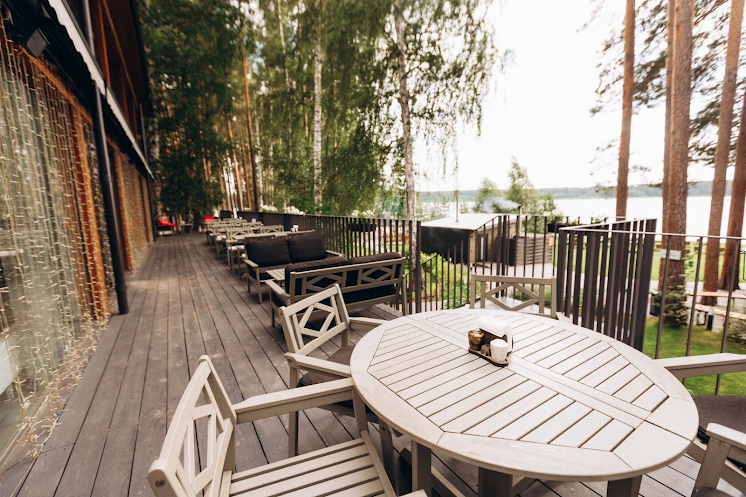 Ресторан с терассой в «Берег» фотография №16