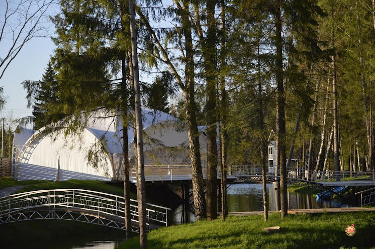 Шатер «Лесные озёра» в «Бабин Двор» фотография №9