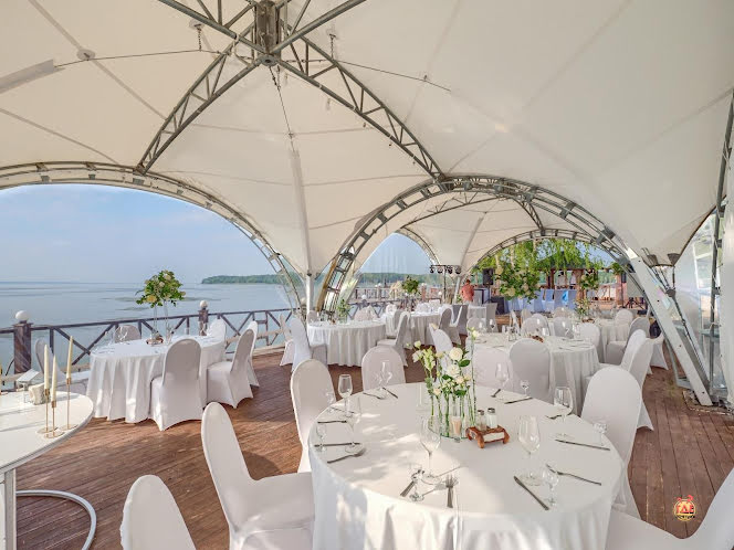 Шатер на воде в «Акватория» фотография №8