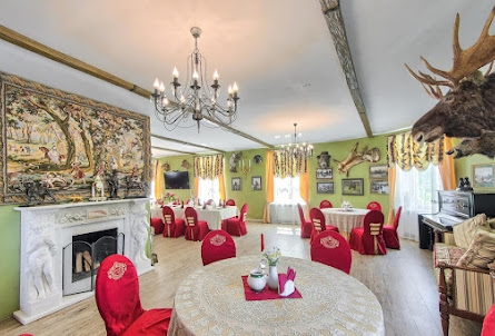 Охотничий зал в Белая гостиная 