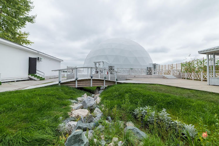 Шатер «Морская сфера» в «Хвоя» фотография №9