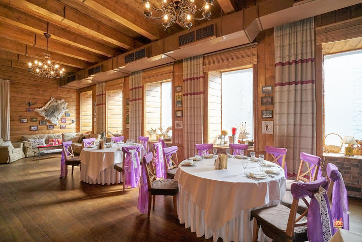 Зал "Рустик" в «Лапландия» фотография №4