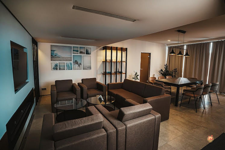 Банкетный зал «Каминный» в «GOPARK HOTEL» фотография №2