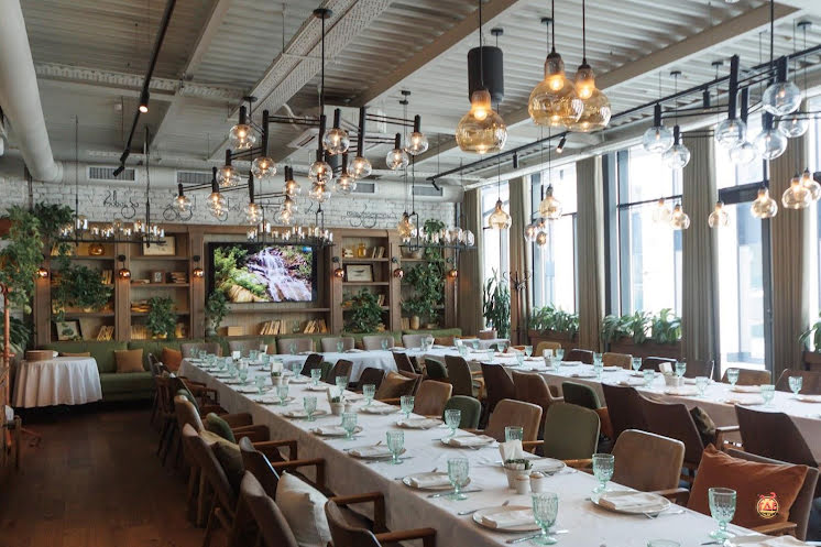 Основной зал в «Qartuli» фотография №9