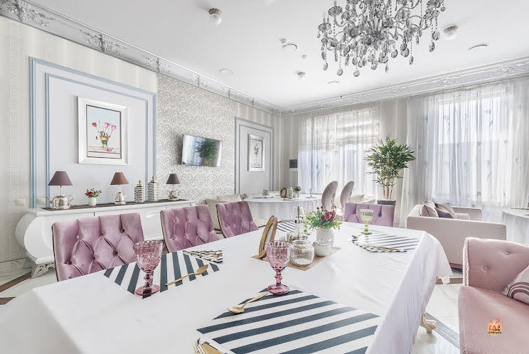 Зал ресторана  в «Villa Italy» фотография №2