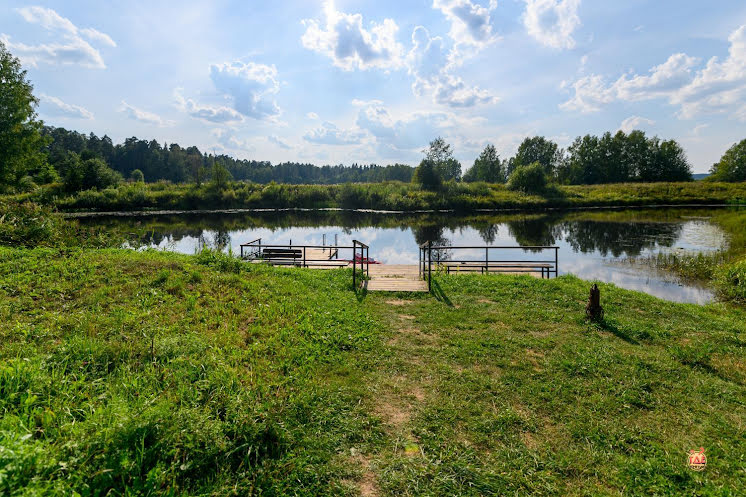 Летний шатер у реки  в «Местечко Бор» фотография №15