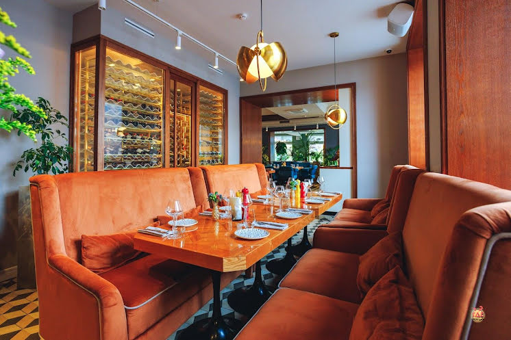 Основной зал в «Итальянцы» фотография №4