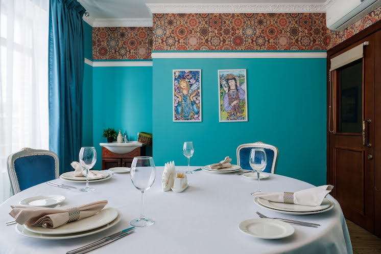 Зал "Синий" в «Гусь» фотография №5